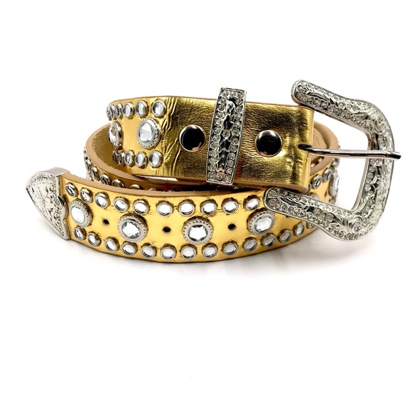 Gold Jeweled Belt - Picture 3 of 4